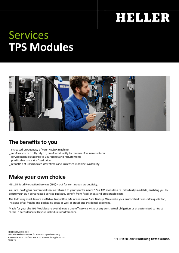HELLER TPS Modules alt text