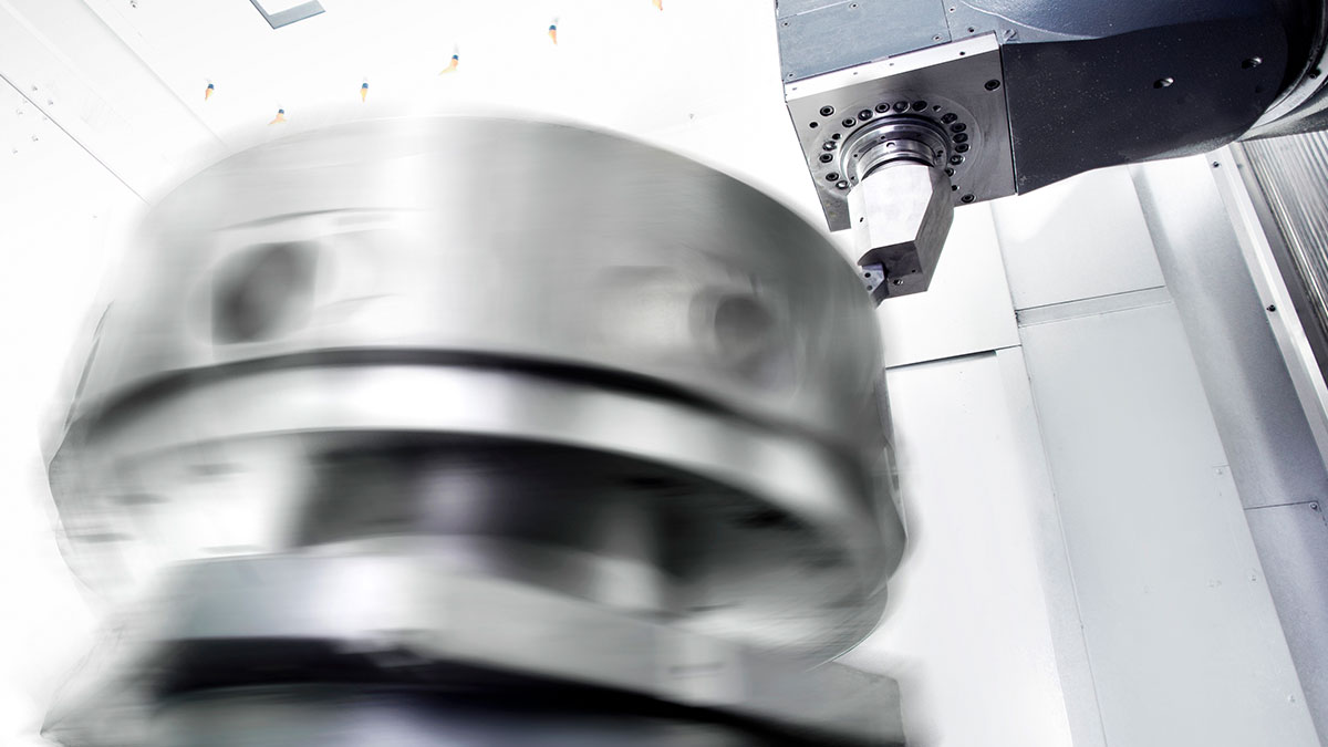 5-axis milling/turning machining centers C: Machine concept