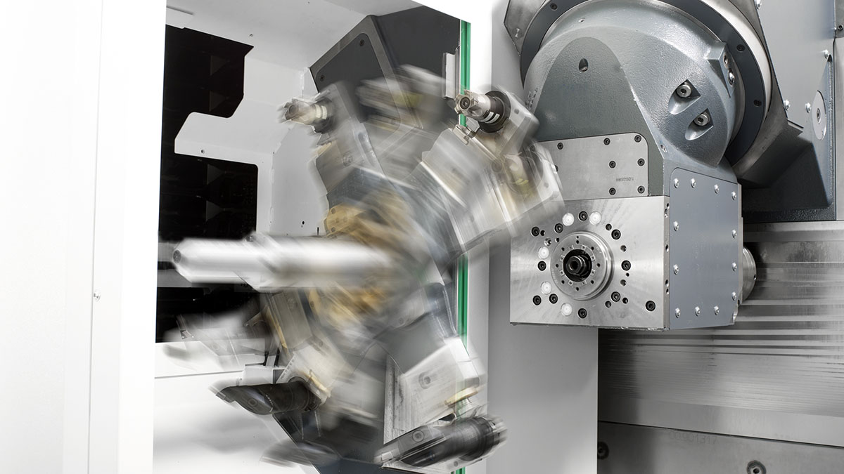 5-axis milling/turning machining centers C: Tool management