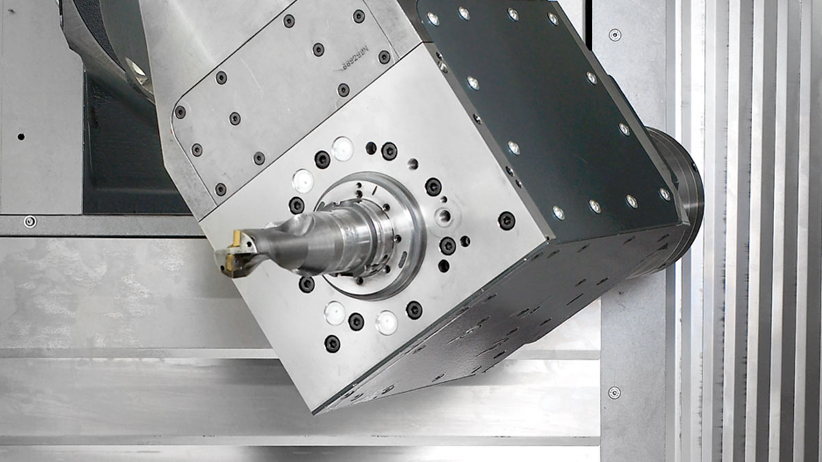 5-axis milling/turning machining centers C: Spindle units
