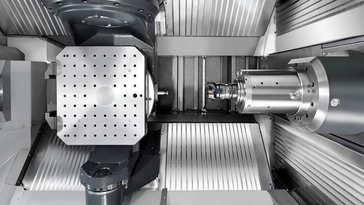 5-axis machining centers HF: Machine concept