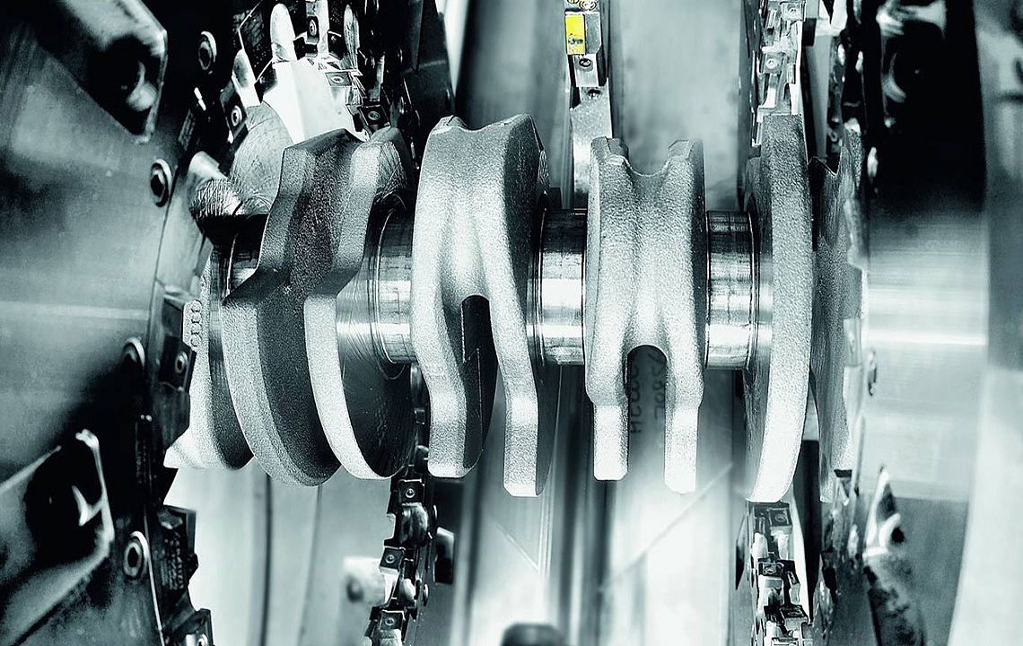 Crankshaft production systems RFK: Internal milling Crankshaft production systems RFK: Internal milling
