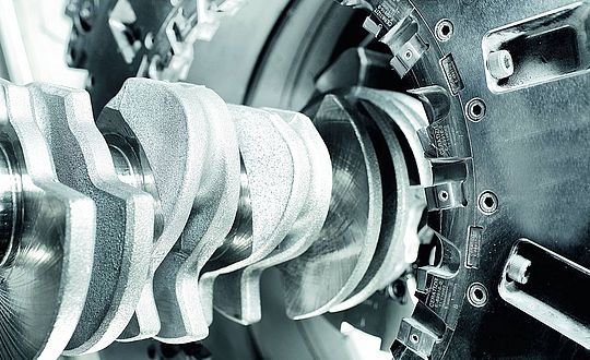 Crankshaft production systems RFK: Internal milling Crankshaft production systems RFK: Internal milling