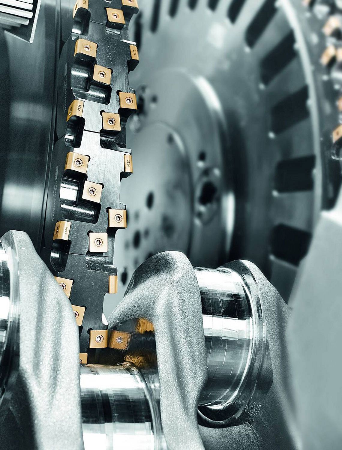 HELLER RFK: external milling of crankshafts Crankshaft production systems RFK: External milling