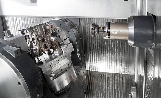 4-/5-axis machining on the HELLER MC 20