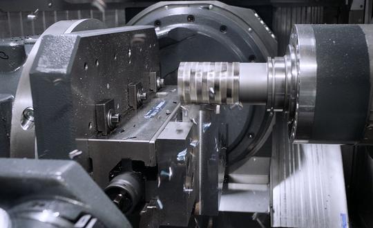 5-axis machining on the HF series
